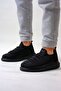 Zrc307 Tricot Premium Orthopedic Comfortable Men's Shoes Black - 6