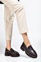 Zrin-759 Premium Brown Orthopedic High-Sole Loafer - 2