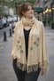 170X55 cm Embroidery Sequined Women's Shawl