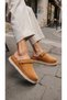 Everqinor Women's Slippers with Fur Inside 0012999 Tan - 2
