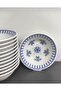 Güral Porcelain Island Model 12 Pieces (Small) 14 cm Soup Bowl