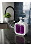 300 ml Countertop Rectangular Bathroom Kitchen Liquid Soap Dispenser| Bathroom Kitchen Dish Sink Detergent Holder - 8