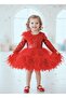 Girl's Sequin Evening Dress (Size Chart at the End of the Image)
