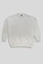 Women's Crew Neck Slit Sweater