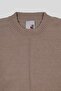 Women's Crew Neck Slit Sweater - 2