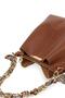 Ymzbag Taba Scarf and Chain Accessories Soft Leather 3-Compartment Stylish and Elegant Handbag and Shoulder Bag - 3