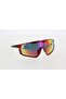 MU2229 --132 Mirrored Glass Unisex Sunglasses| 2022 Season Red Framed - 5