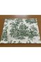 Green French Peasants 35X45 cm Rustic Vintage American Service 6 Piece Tableware Presentation Set - 5