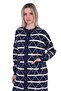 Crystal Knitwear Long Cardigan Ecru