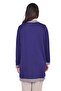 Defne Knitwear Wool Cardigan Beige-Purple - 3
