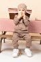 Baby Hat 3-Piece Set Cotton Daily Comfortable Set - 4