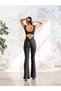 Spanish Leg Pilates Yoga Sports Jumpsuit with Gathered Hips - 7
