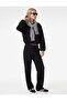 Buy Lace-Up Straight Wide Leg Pants