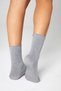 Bamboo Non-Slip Sole Silicone Print Umrah Tawaf Umrah Pregnant Yoga Pilates Elasticless Socks 3-Piece - 6