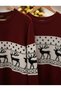 Women's New Year (New Year's) Themed Mini Knitwear Dress Tunic - 6