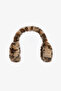 Leopard Patterned Alda Soft Textured Headphones
