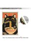 ALAYRA Vintage Black Cat Eat Tasty Noodle Posters Japanese Cute Cats Canvas Wall Art Period Ramen Cat Lovers Prints Painting For Kitchen Home Bedroom Dorm Wall Decor Unframed30.5X40.6 CM - 2