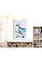 ALAYRA Mykonos Art Print, Greece, Mykonos Wall Art, Travel Print, Travel Poster, Europe Print, Wall Decor, Housewarming Gift (Unframed) ()45.7X30.5 CM - 4