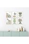 Signtouch Sage Green Sun Moon Geometric Wall Art 6-Piece Outer Frame 40x60 cm - 3