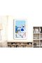 ALAYRA Santorini, Greece Art Print, Santorini Wall Art, Travel Print, Travel Poster, Europe Print, Wall Decor, Housewarming Gift (Unframed) ()45.7X30.5 CM - 4