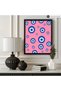 ALAYRA Poster Master Traditional Evil Eye Poster - Eye Pattern Print - Modern Art - Pop Art - Abstract Art - Gift for Men & Women - Chic Wall Decor for Bedroom, Living Room or35.6X27.9 CM - 2