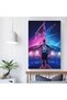 ALAYRA Soccer Sports Messi 30 Signed Poster Printed decorative paintings Fabric Canvas Wall Art Fans61X40.6 CM - 4