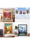 ALAYRA 9 Piece National Park Old Posters, National PPosters Nature Wall Art and Mountain Poster Abstract Travel Frameless for Hikers Living Room20X25 CM - 3