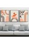 ALAYRA Modern Bohemian Abstract Poster Wall Decoration, Beautiful Botanical Pictures Poster Wall Art, Minimalist Wall Poster Set - Frameless (Wall Picture-08. x 3 Pieces)40X60 CM - 2