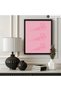ALAYRA Poster Master Lying Tigers Poster - Retro Pink Tiger Print - Groovy Art - Funky Art - Jungle Art - Cat Art - Modern Art - Minimal Art - Boho Art - Living Room or Office20X25 CM - 2