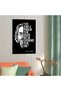 ALAYRA Alan Watts Black and White Canvas Art Poster and Wall Art Picture Print Modern Family Bedroom Decor Posters ()61X40.6 CM - 3