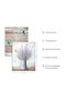 ALAYRA Floral Botanical Prints - Set of 4 Flower Posters, Flower Pictures Wall Decor, Floral Prints (Unframed )20X25 CM - 3