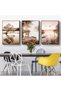 ALAYRA Modern Aesthetic Plant Pictures, Boho Decorative Pictures, Natural Landscape Poster, Abstract Art Deco Poster Set - No Frame (3 Pieces - , Poster 12)20X30 CM - 2