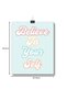 ALAYRA Teen Girl Room Wall Decor Art Prints - (UNFRAMED ) Inspirational Wall Art, Motivational Quotes Posters for Kids, Tween Women Office Bedroom, Dorm, Cubicle, Desk20X25 CM - 5