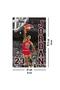 ALAYRA Close Up Michael Jordan NBA Poster 23 Slam Dunk ( 91.) Basketball Player Poster Dunking91.4X61 CM - 4