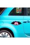 ALAYRA Stickios Bumper Sticker for Cars, Trucks, Laptops & More, Cute Pink Peekie Monster - 3
