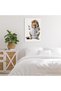 ALAYRA Funny Lion Bathroom Canvas Wall Art Cute Lion In Toilet Posters Black and White Animal Prints Painting Maximalist Mid Century Modern Aesthetic Wall Decor for Unframed30.5X40.6 CM - 2
