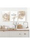 ALAYRA Islamic Canvas Pictures, 3 Pieces Arabic Calligraphy Poster, Decoration Items for Living Room, Canvas Painting Wall Art Living Room Bedroom Decoration Picture Poster No40X60 CM - 5