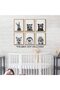 ALAYRA Baby Animal Posters and Prints, Canvas Painting Nursery Pig Wall Art, Piglet Print Wall Art Nordic Picture Kids Room Decoration (YMX018,12"X16"())30X40 CM - 3