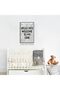 ALAYRA , Welcome To My Crib Newspaper Canvas Wall Art, Vintage Black and White News Poster, Trendy 70's Room Aesthetic Poster for Wall, Typography Print Art for Bedroom Unframed40.6X61 CM - 2