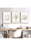 ALAYRA Islamic Canvas Pictures, 3 Pieces Arabic Calligraphy Poster Living Room Canvas Painting,Wall Art Living Room Bedroom Decoration Picture Poster No Frame (Stil 5,*3)30X40 CM - 4