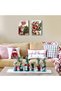 ALAYRA Christmas Wall Art for Living Room Bedroom Home Decorations Red Santa Claus Carrying Gifts Wall Decor Funny Merry Christmas Sayings Canvas Prints " 2Pcs Rustic Artwork30X40 CM - 4