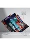 ALAYRA Anime Posters Japan Wall Art - Japanese Print Artwork on Canvas Roll - Tokyo Art Anime Art Picture Gift - Preppy Night City Wall Decor Poster for Room Aesthetic Bedroom20X25 CM - 3