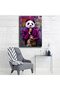 ALAYRA Graffiti Money Dollar Panda Canvas Art Poster and Wall Art Picture Print Modern Family bedroom Decor Posters ()61X40.6 CM - 4