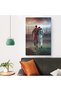 Alayra Framedfhzang Messi Ronaldo Poster Wall Art Canvas Print Poster Home Bathroom Bedroom Office Living Room Decor Canvas Poster Framed: 16x24inch(40x60cm) - 3