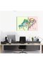 ALAYRA Air Jordan Sneakers Poster, AJ Canvas Wall Art Sneaker Air Gym Shoes Shoebox Aesthetic Cool Poster Funny Picture Print for Teen Boys Guys Men Dorm Bedroom Wall Decor-30.5X45.7 CM - 2