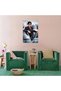 ALAYRA Actor Shah Rukh Khan Poster Indian Actor Posters Black And White Figure Art Poster 1 Canvas Poster Bedroom Decor Office Room Decor Gift Unframe-style ()61X40.6 CM - 4