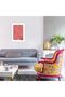 ALAYRA Red Abstract Canvas Wall Art Yayoi KUAEma Inspired Red Wall Art Japanese Posters Circle Wall Art Prints Painting Abstract Aesthetic Wall Decor for Living Room Bedroom30X40 CM - 4