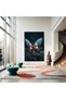 ALAYRA Peony Wall Art Pink Flower Canvas - Summer Peonies - Retro Plant Florlal Oil Paintings Poster - For Living Room Decor (Unframed,12 * )30.5X40.6 CM - 5