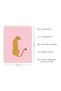 ALAYRA Cheetah Print Wall Art - Pink Poster for Room Aesthetic, Blush Wall Decor, UNFRAMED 12" x 16"40.6X30.5 CM - 3