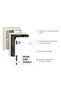 ALAYRA Geometric Wall Art - Set of 4 Black and White Posters For Room Aesthetic, Modern Abstract Wall Art, Minimalist Art Wall Decor, Large Black and White Wall Art, (, Unframed)30X40 CM - 2
